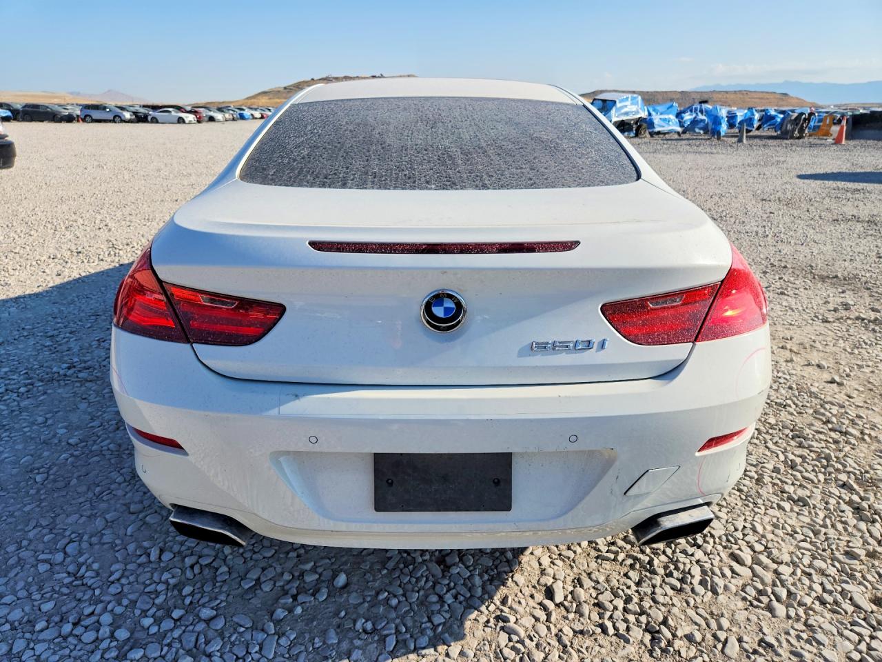 2013 Bmw 650 Xi Белый vin: WBAYM1C5XDDZ02431