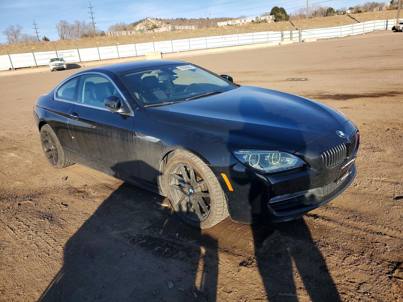 2013 Bmw 650 Xi Black vin: WBAYM1C5XDDZ02509