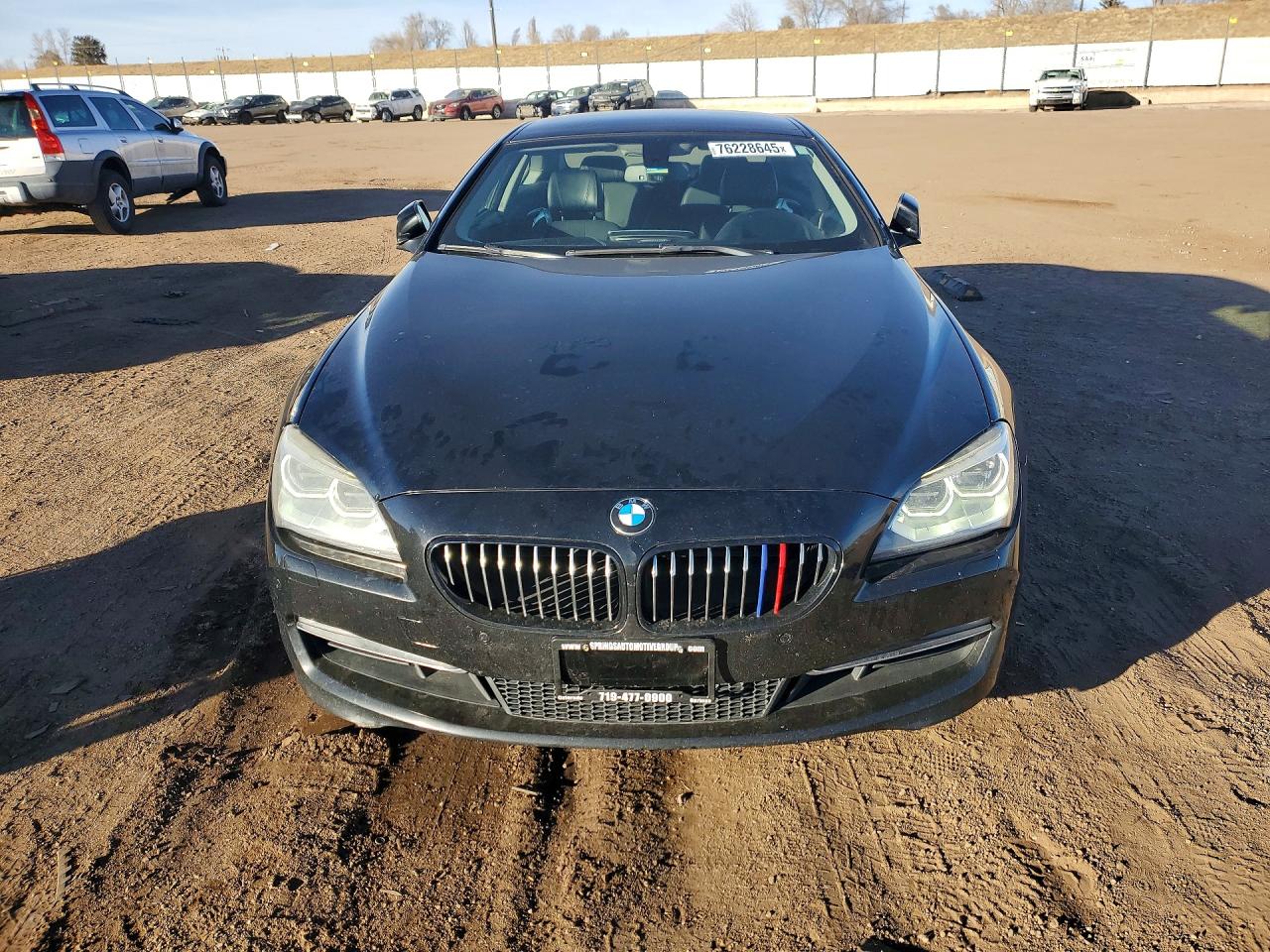 2013 Bmw 650 Xi Black vin: WBAYM1C5XDDZ02509