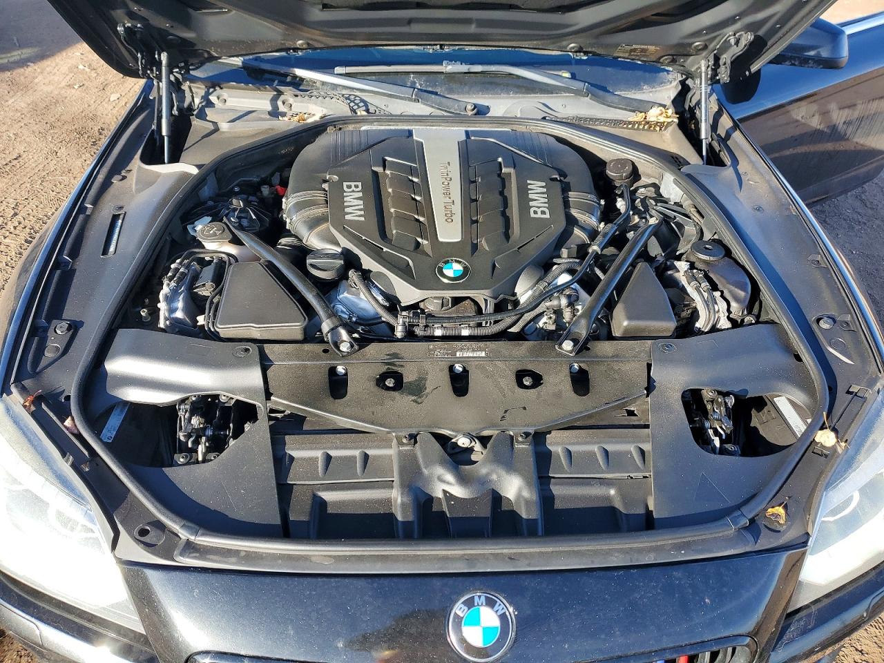 2013 Bmw 650 Xi Black vin: WBAYM1C5XDDZ02509