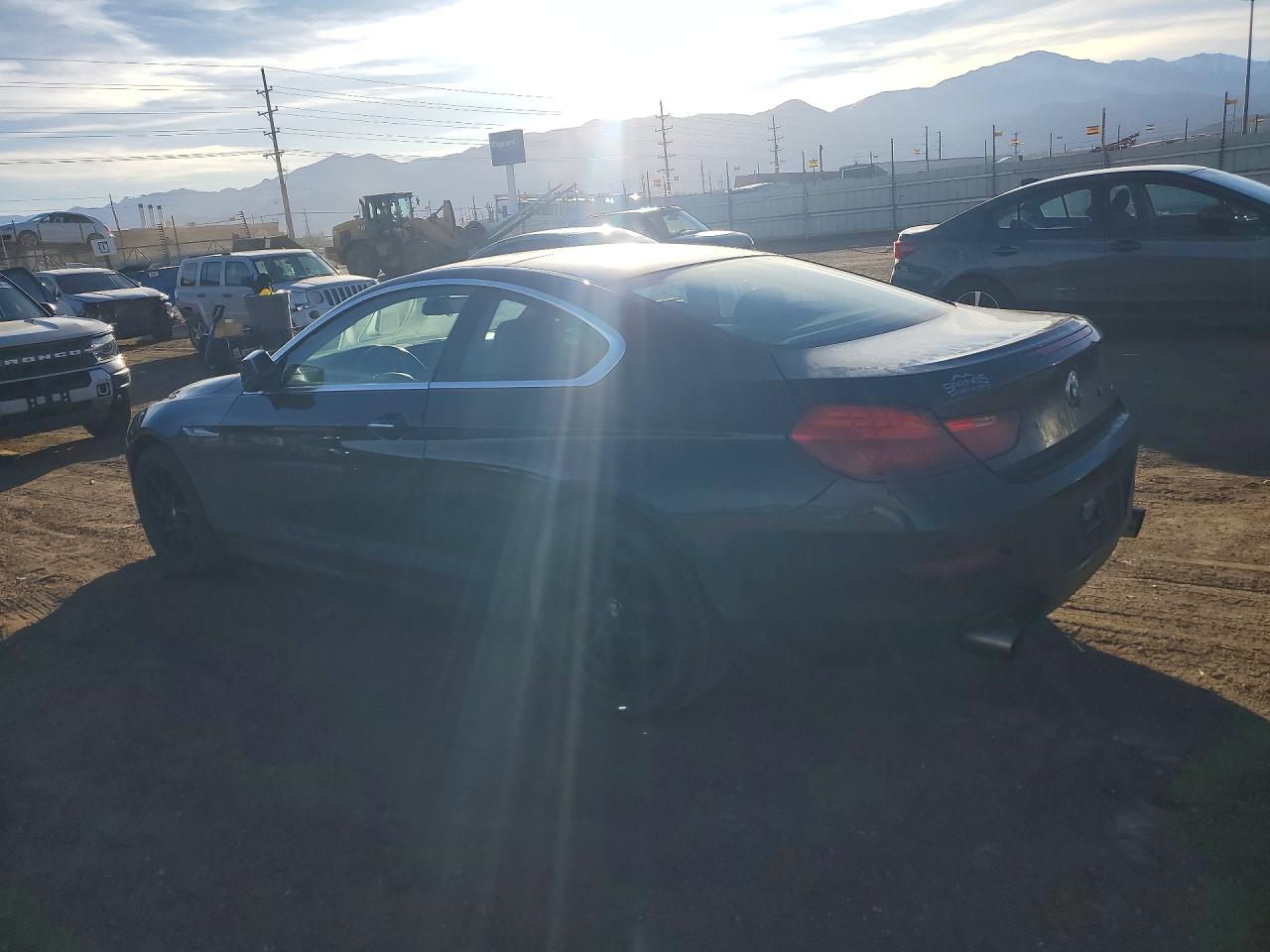2013 Bmw 650 Xi Black vin: WBAYM1C5XDDZ02509