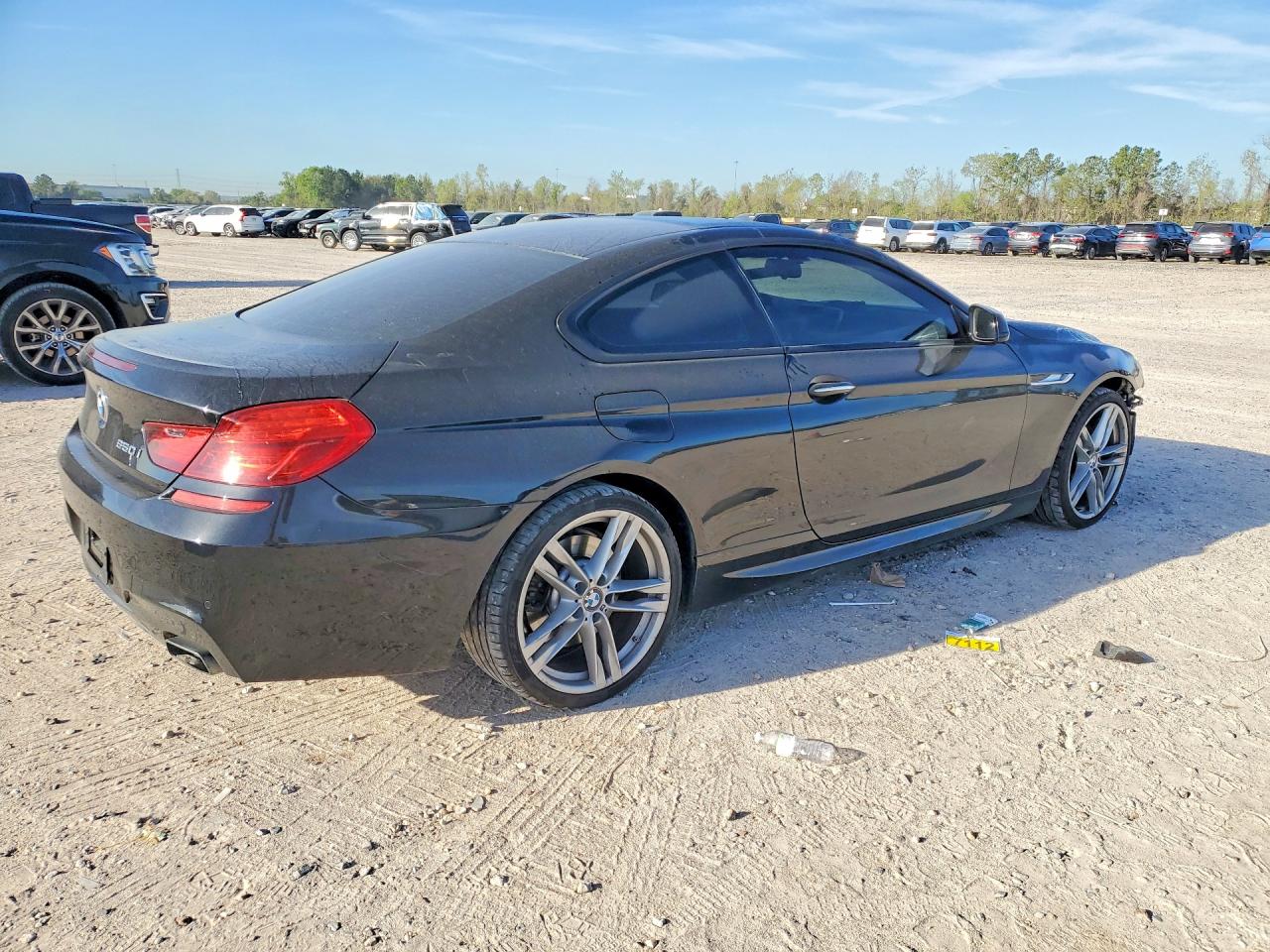 2014 Bmw 650 I Black vin: WBAYM9C50ED248121