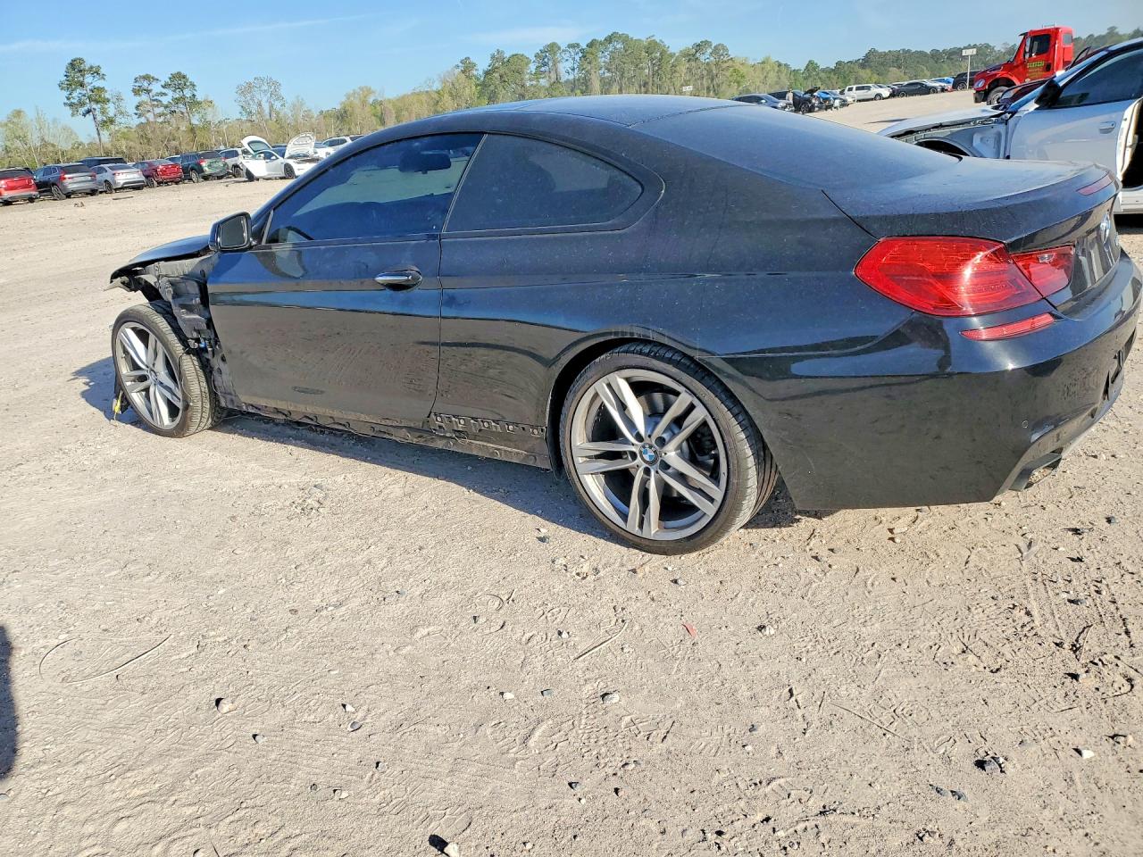 2014 Bmw 650 I Black vin: WBAYM9C50ED248121