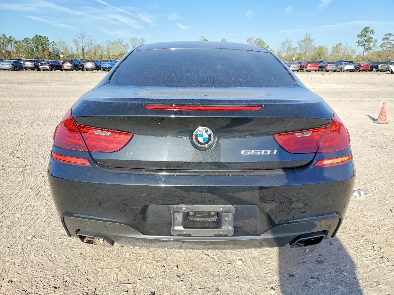 2014 Bmw 650 I Black vin: WBAYM9C50ED248121