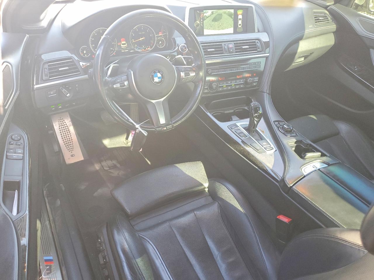2014 Bmw 650 I White vin: WBAYM9C50ED248135