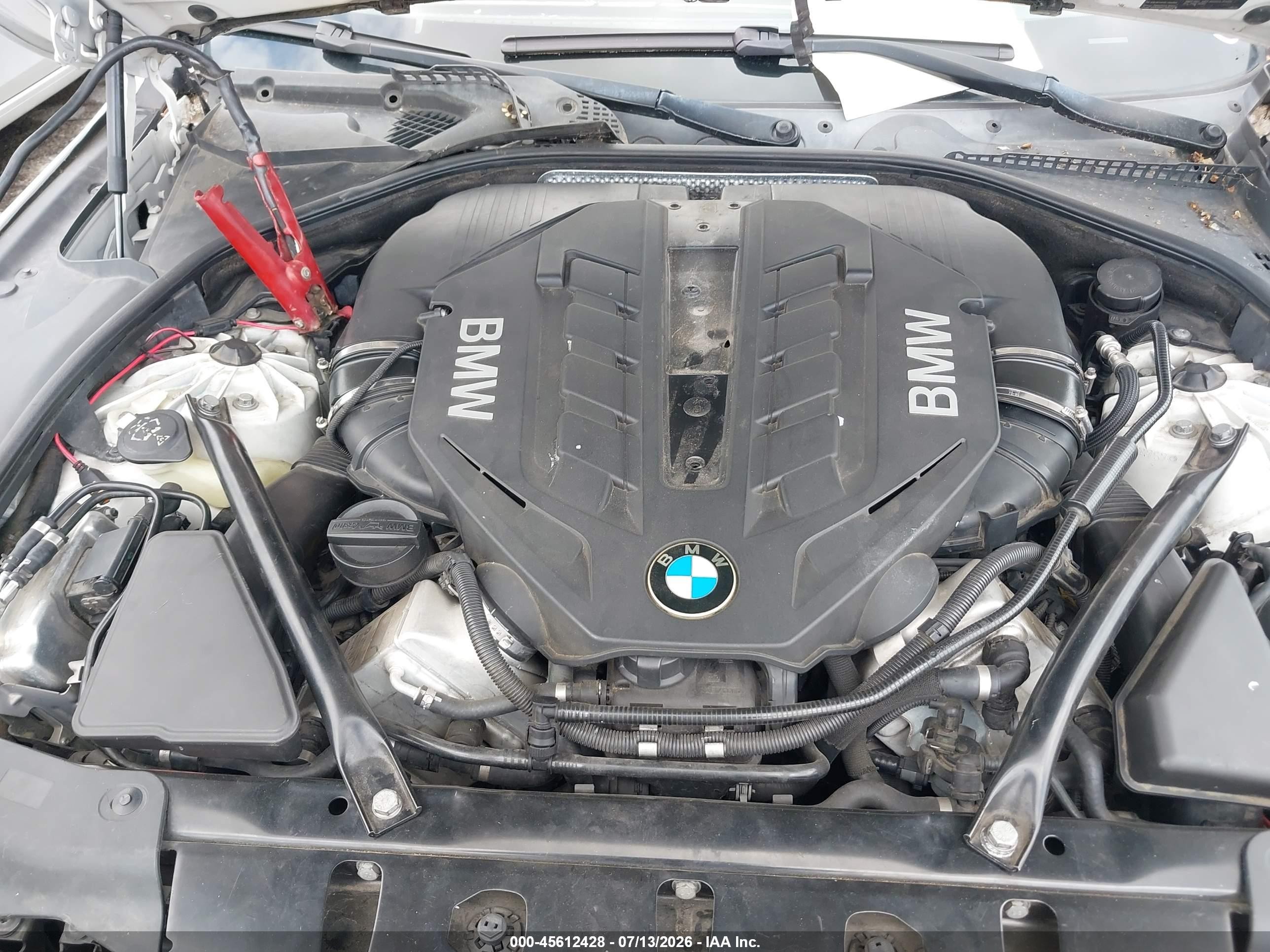 2013 Bmw 650i   White vin: WBAYM9C53DDW20288