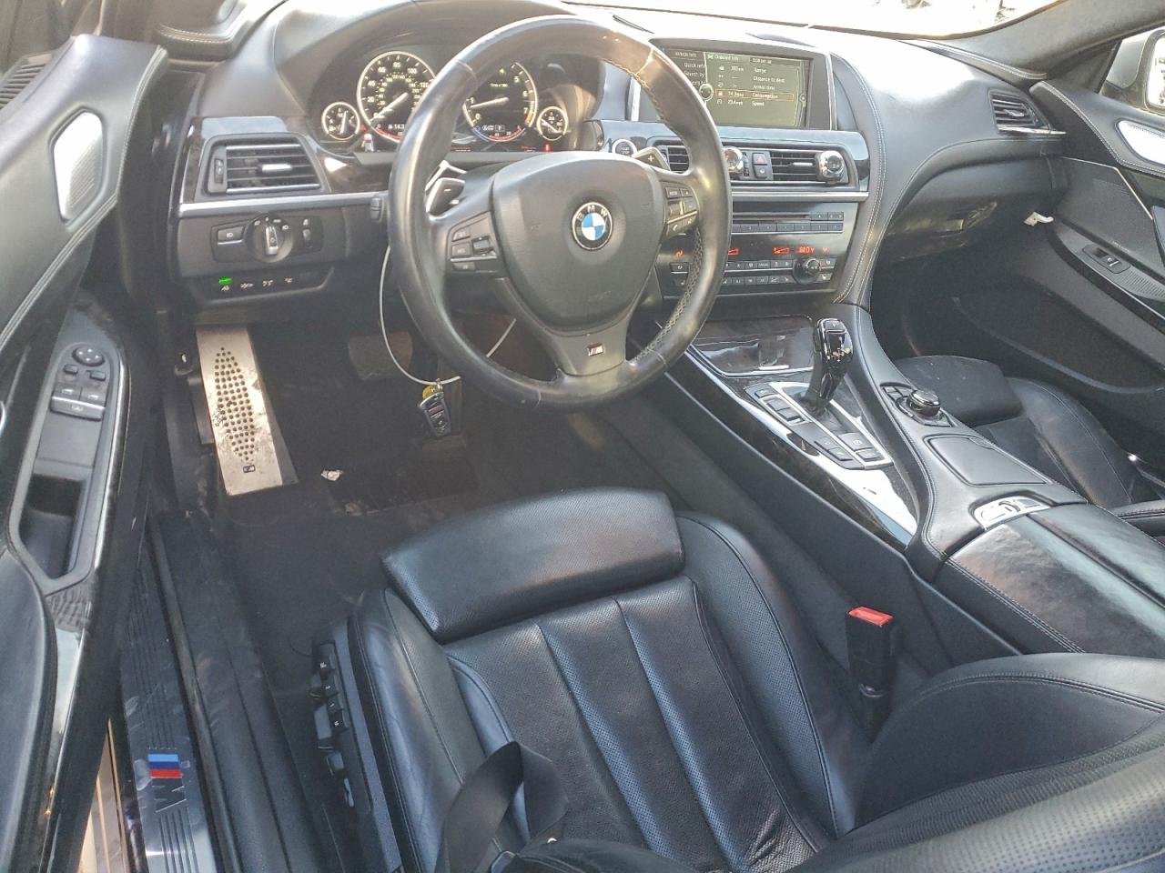 2013 Bmw 650 I Silver vin: WBAYM9C53DDW20324