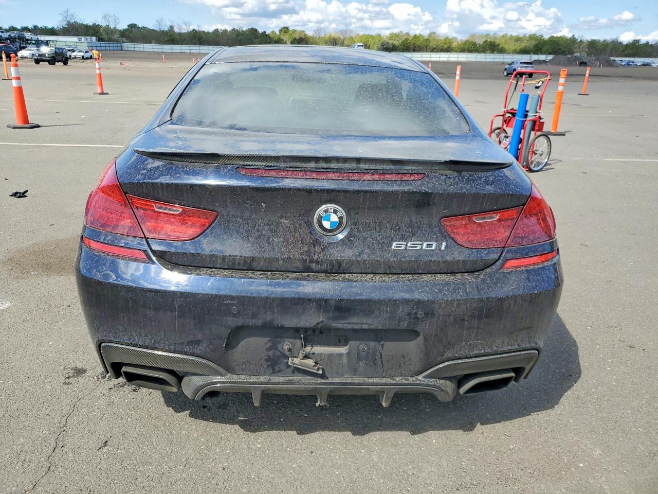 2013 Bmw 650 I Black vin: WBAYM9C54DDW20140