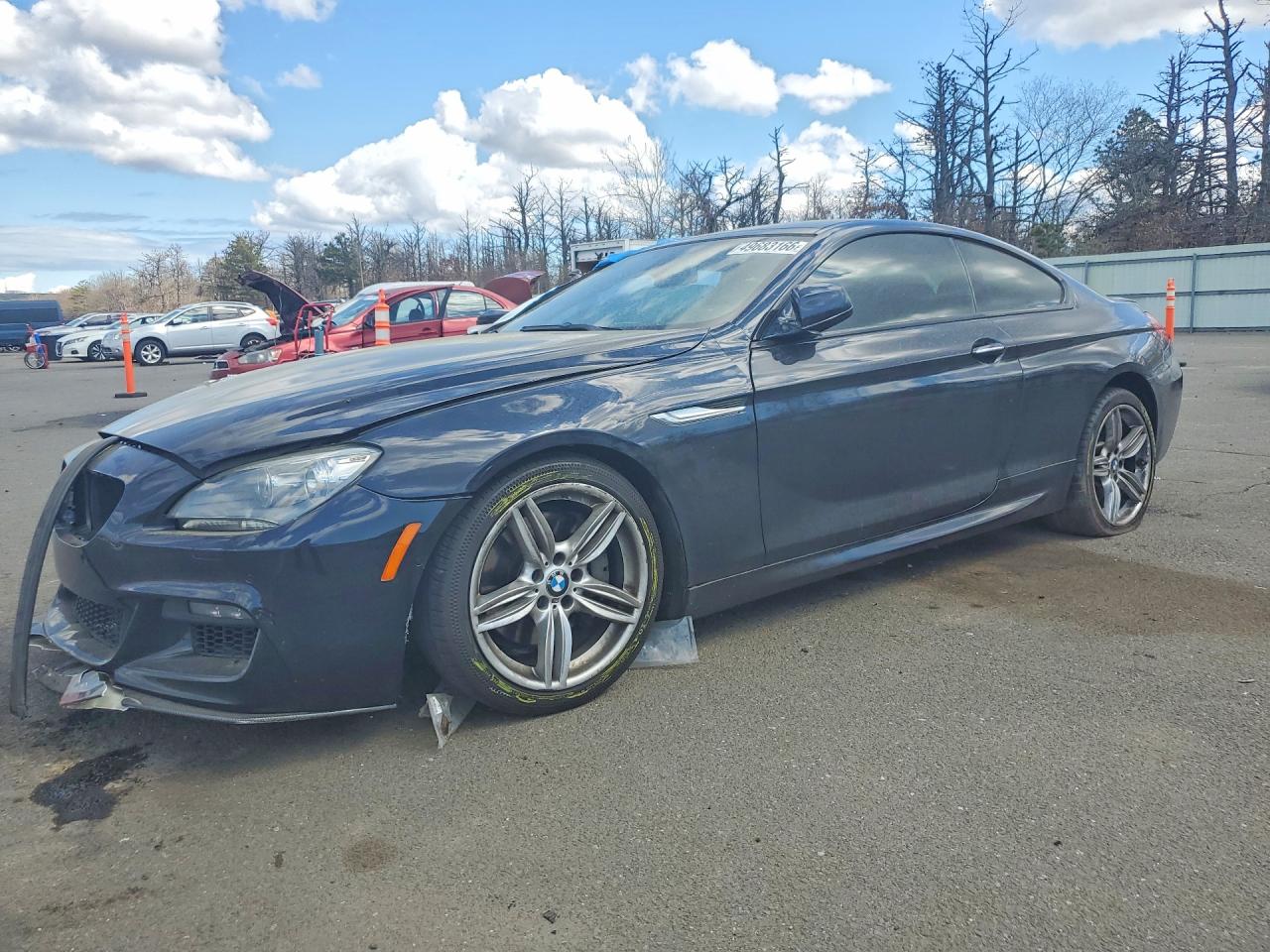 2013 Bmw 650 I Black vin: WBAYM9C54DDW20140