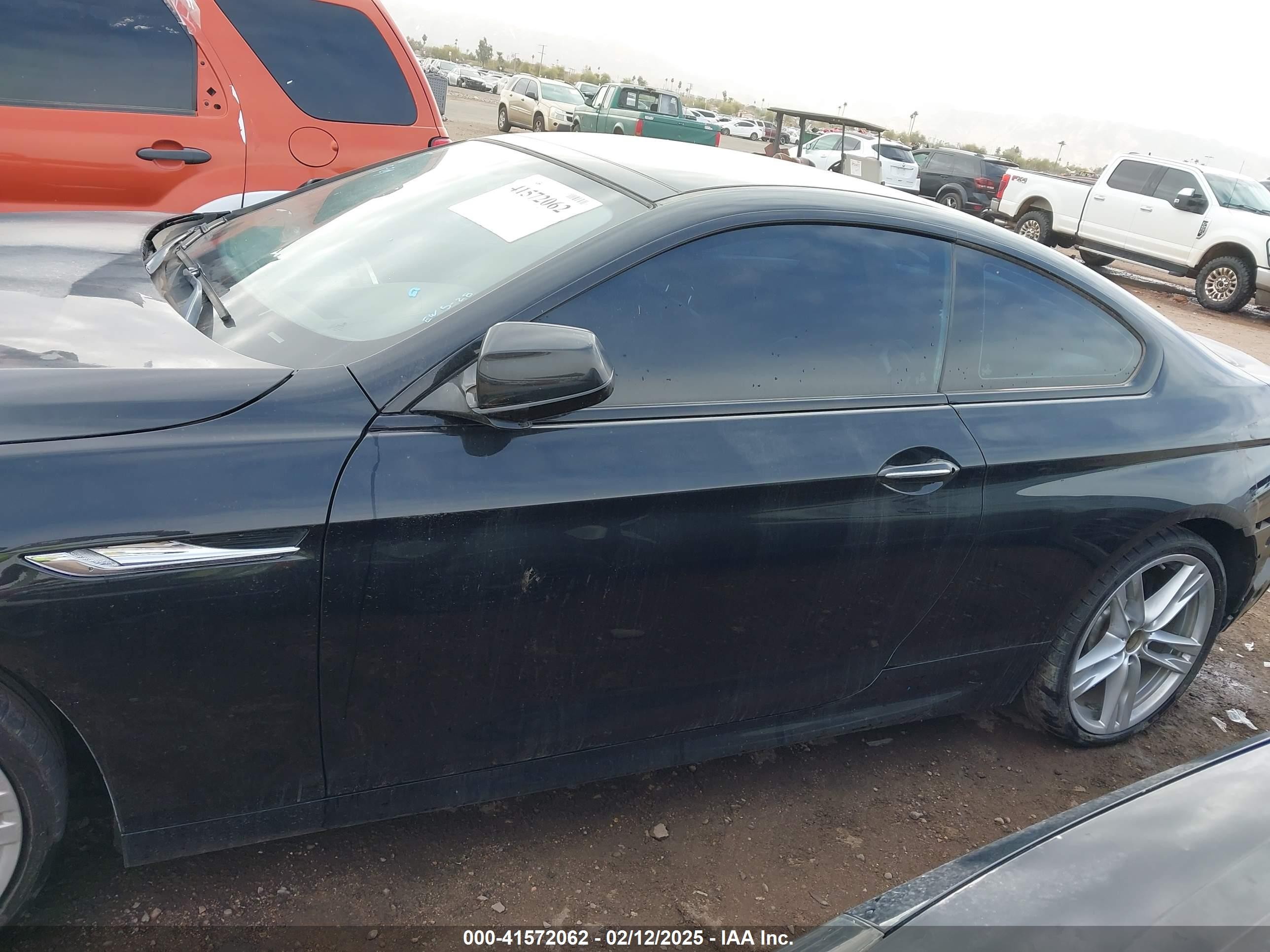 2015 Bmw 650i   Black vin: WBAYM9C55FD248357