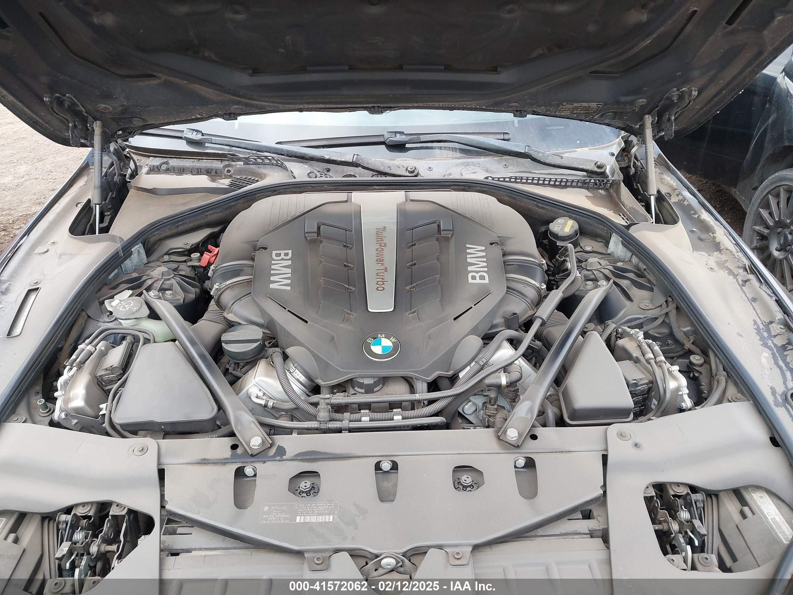 2015 Bmw 650i   Black vin: WBAYM9C55FD248357