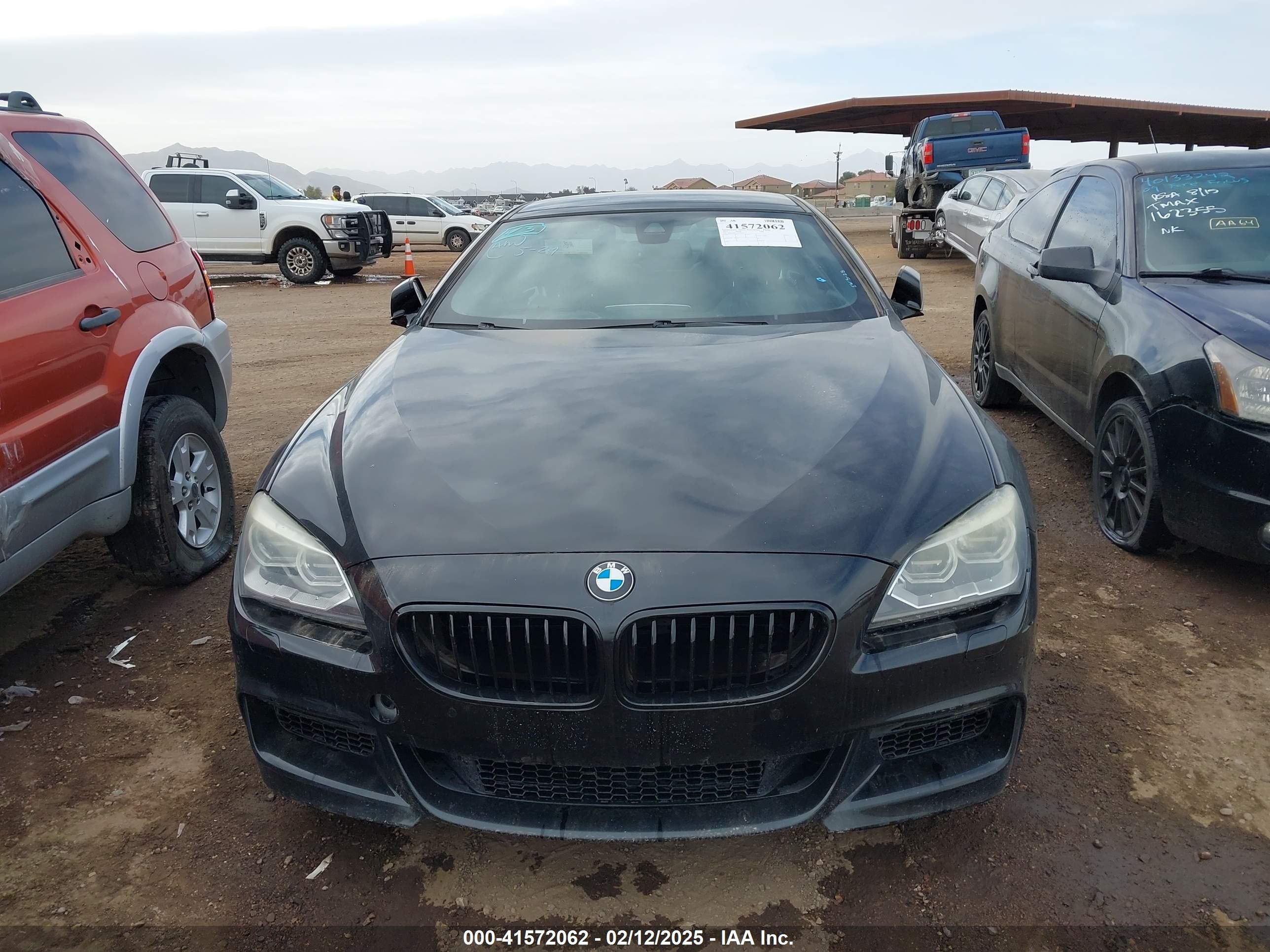 2015 Bmw 650i   Black vin: WBAYM9C55FD248357