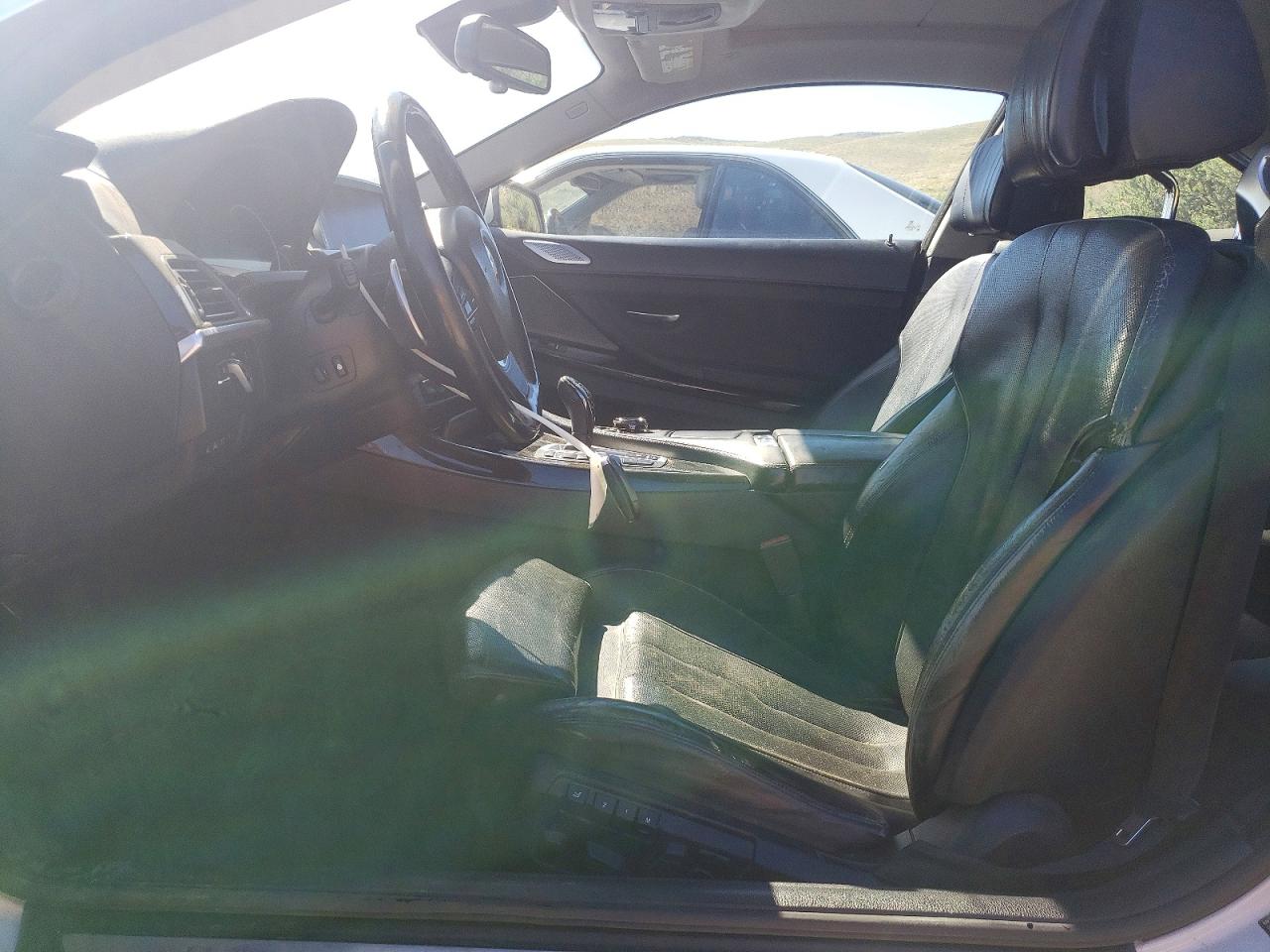 2015 Bmw 650 I White vin: WBAYM9C59FD248359