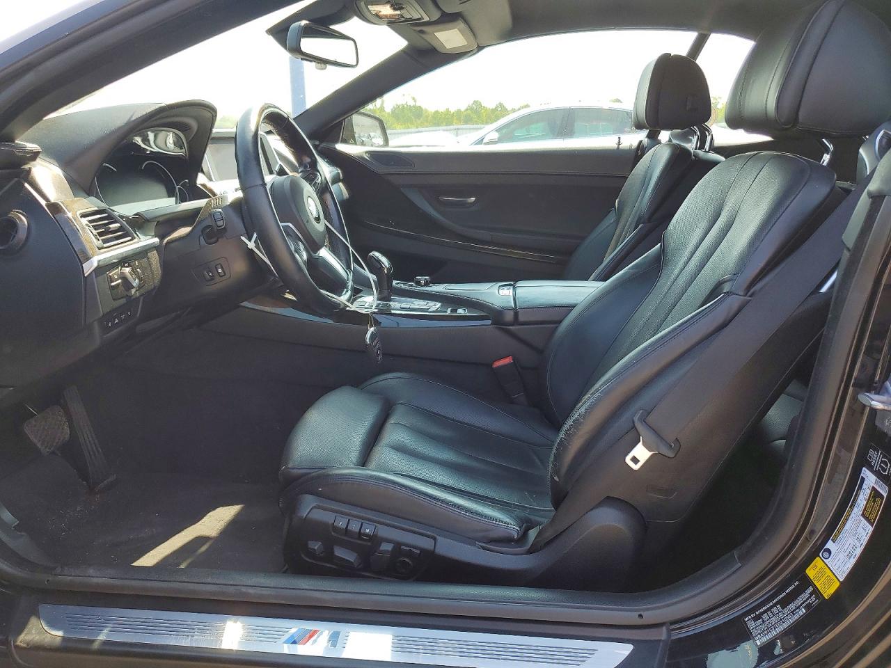 2014 Bmw 650 Xi Black vin: WBAYP1C51ED216593