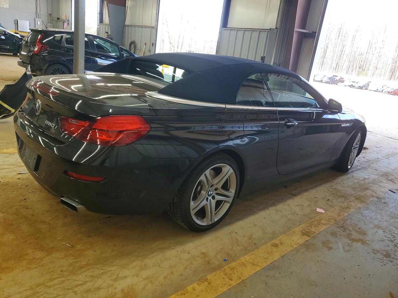 2013 Bmw 650 Xi Black vin: WBAYP1C56DDX00502