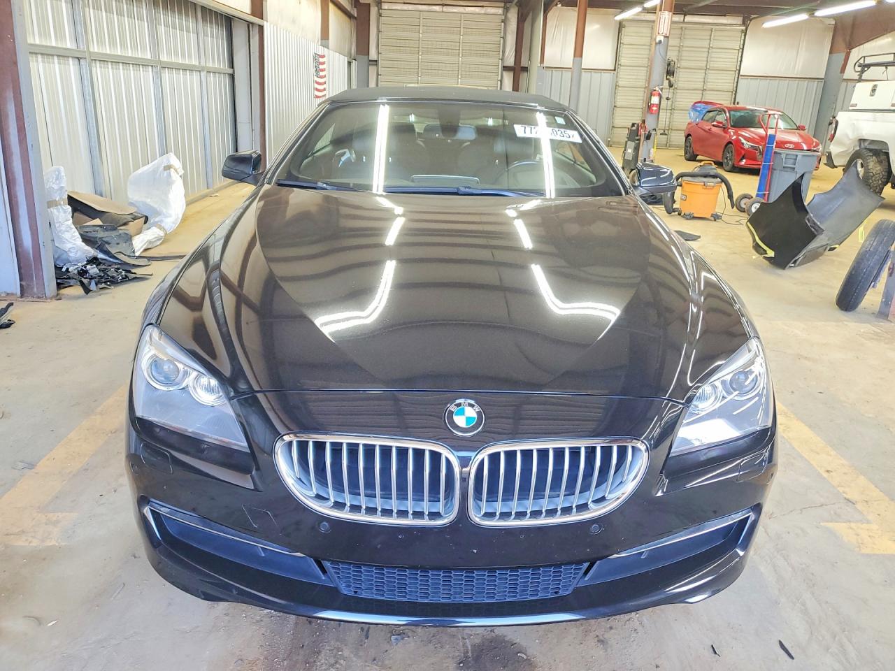 2013 Bmw 650 Xi Black vin: WBAYP1C56DDX00502