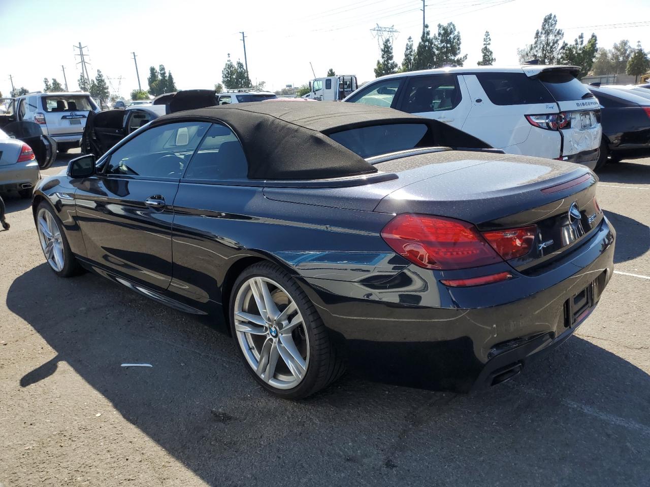 2015 Bmw 650 Xi Black vin: WBAYP1C58FD216902