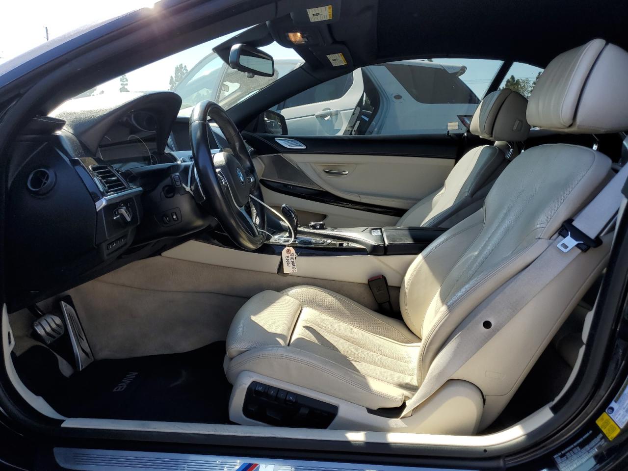 2015 Bmw 650 Xi Black vin: WBAYP1C58FD216902