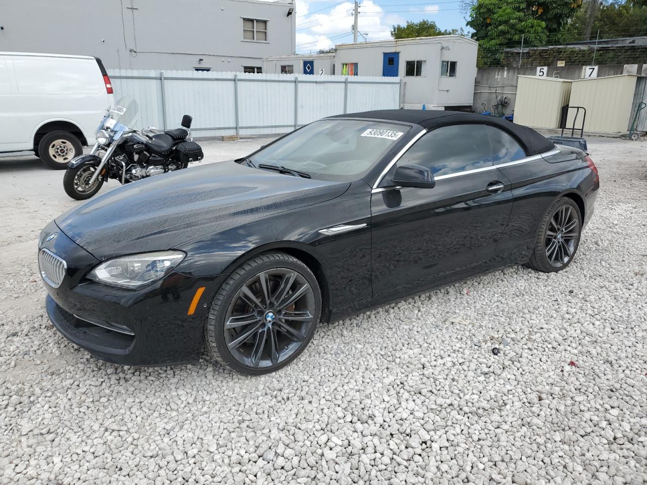 2013 Bmw 650 I Black vin: WBAYP9C52DD168793