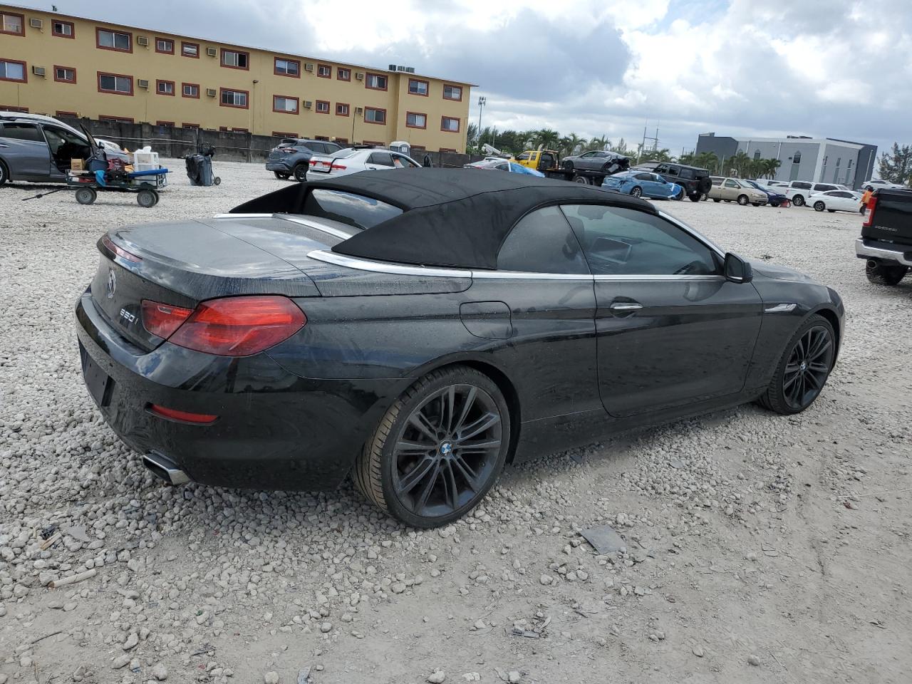 2013 Bmw 650 I Черный vin: WBAYP9C52DD168793