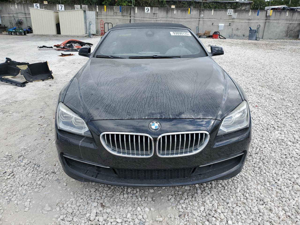 2013 Bmw 650 I Черный vin: WBAYP9C52DD168793