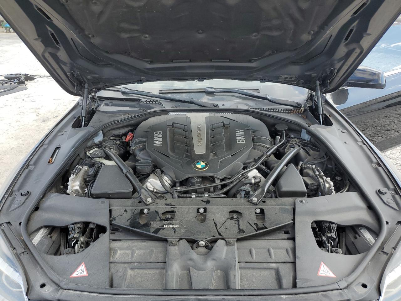 2013 Bmw 650 I Черный vin: WBAYP9C52DD168793