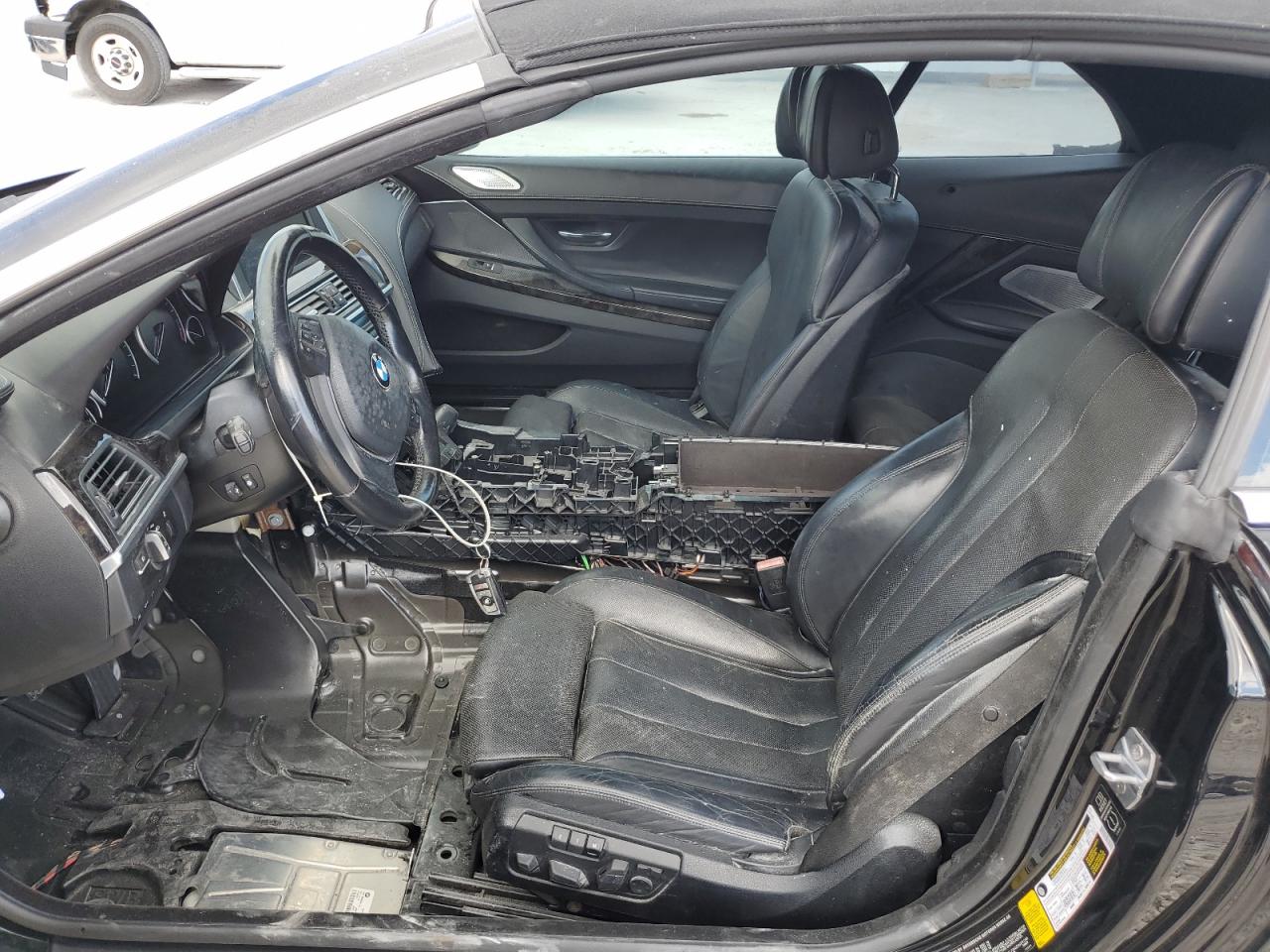 2013 Bmw 650 I Черный vin: WBAYP9C52DD168793