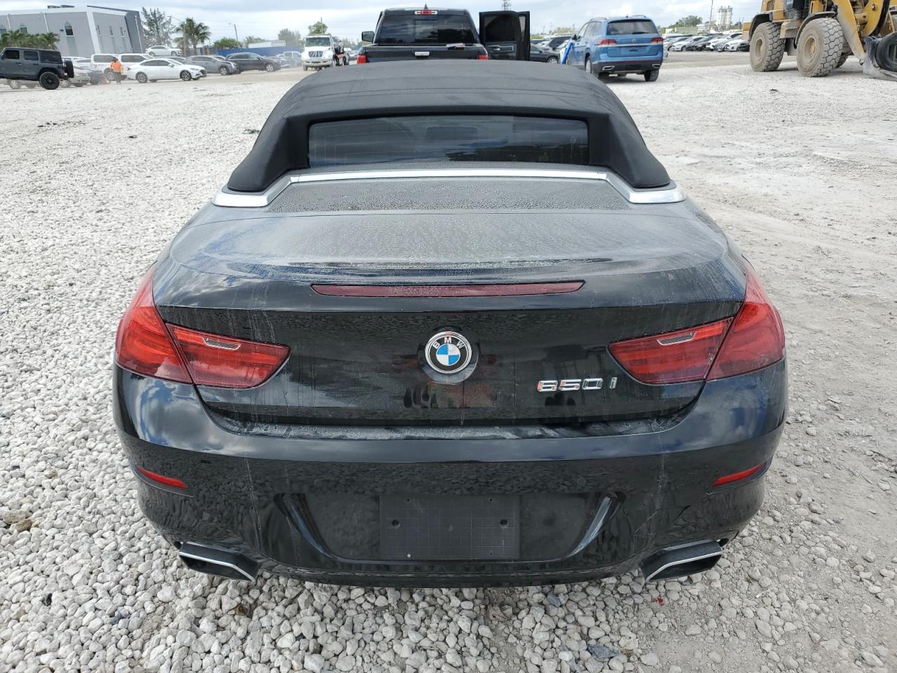 2013 Bmw 650 I Черный vin: WBAYP9C52DD168793