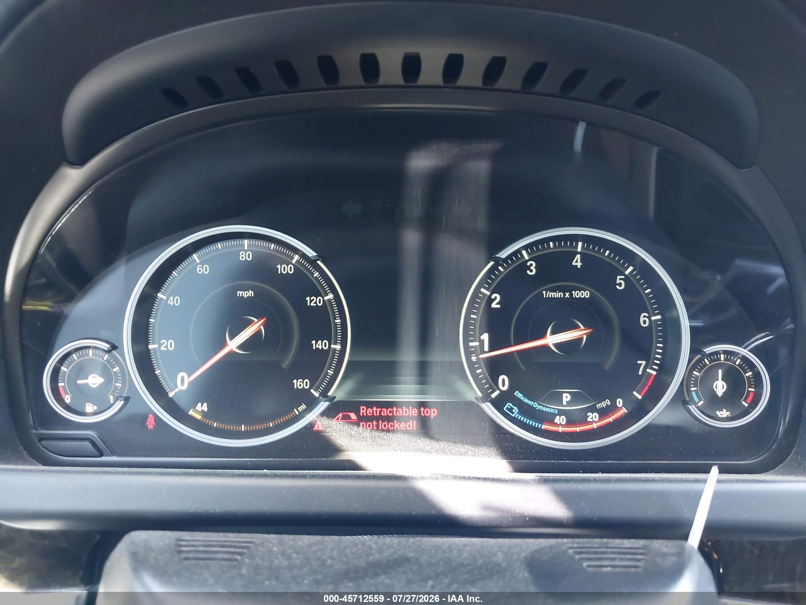 2015 Bmw 650i White vin: WBAYP9C52FD169977