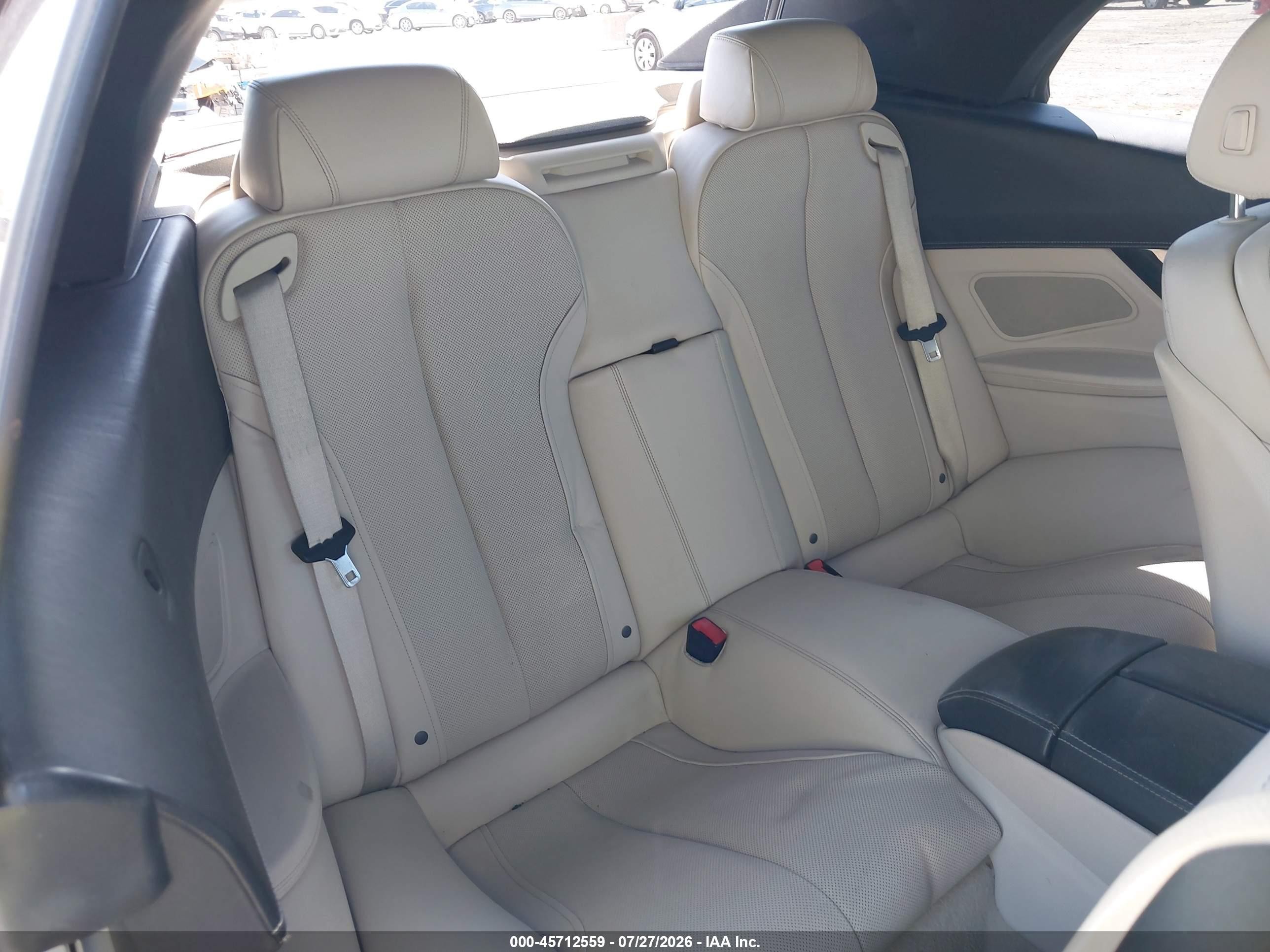 2015 Bmw 650i White vin: WBAYP9C52FD169977