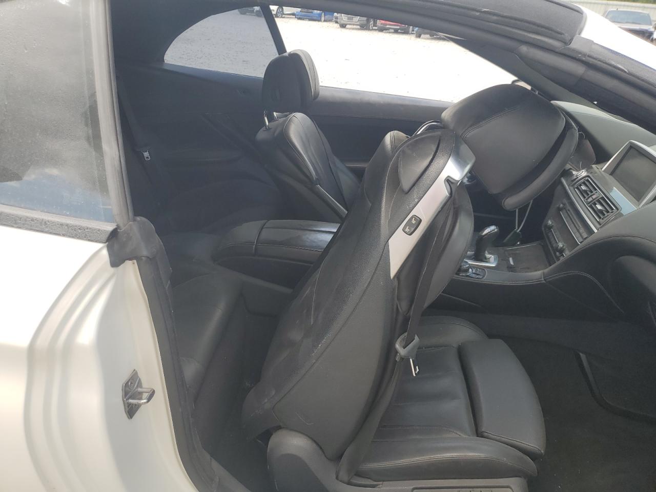 2014 Bmw 650 I White vin: WBAYP9C58ED169089