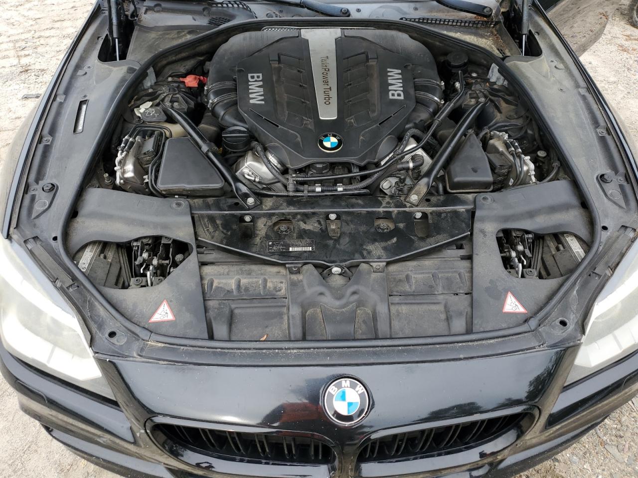 2014 Bmw 650 I Black vin: WBAYP9C58ED169254