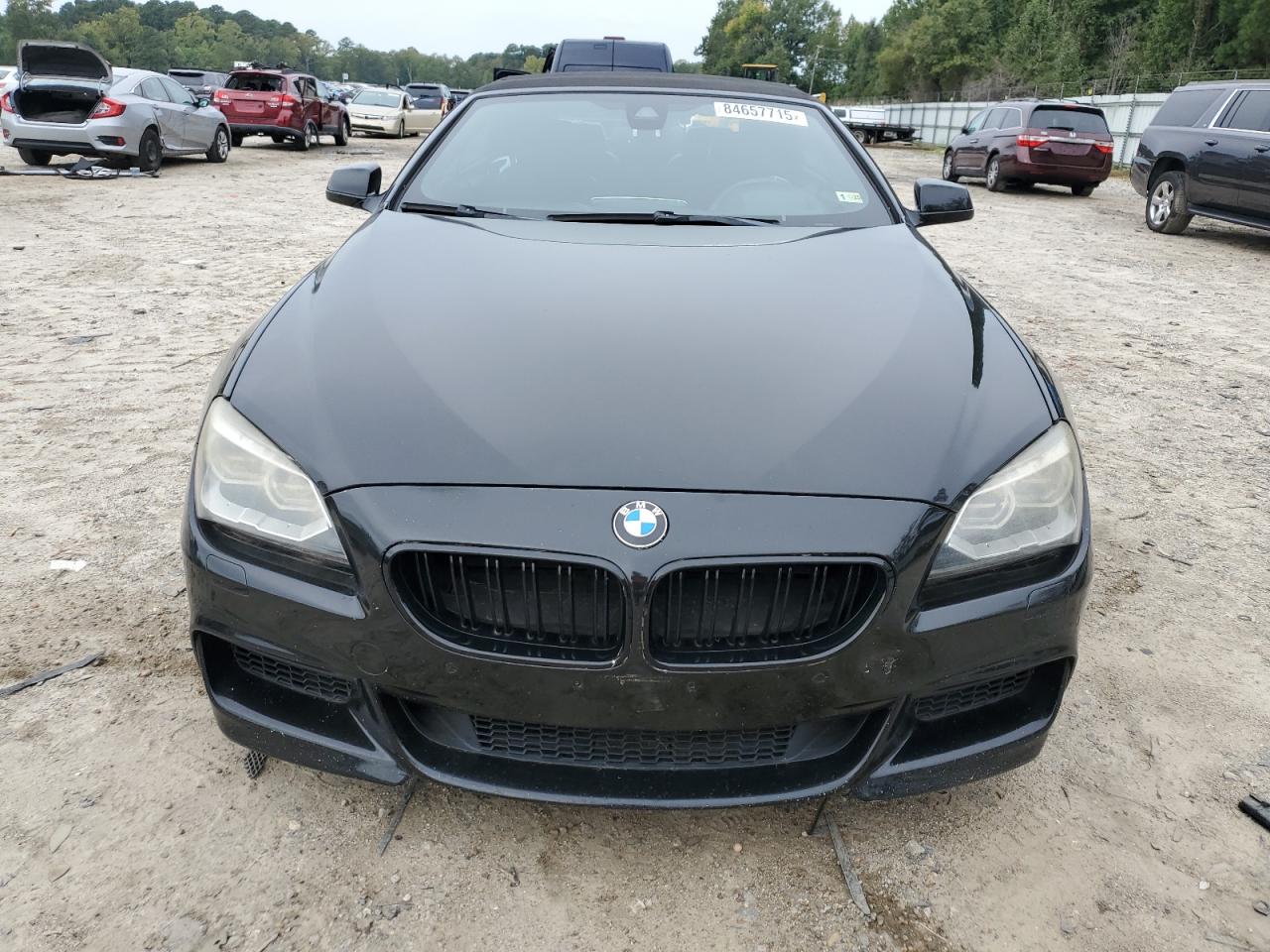 2014 Bmw 650 I Black vin: WBAYP9C58ED169254