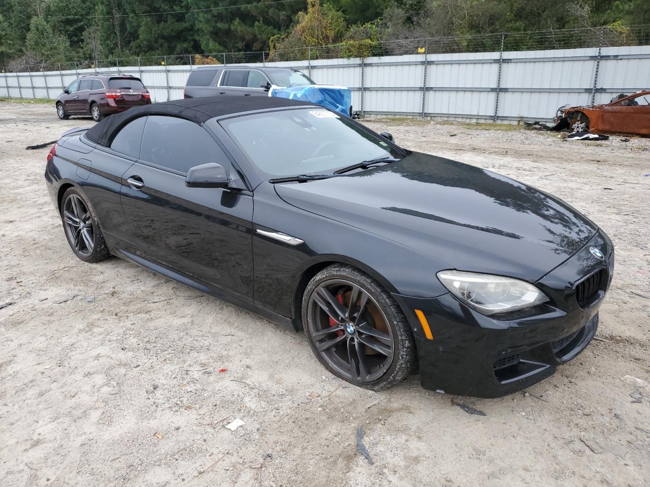 2014 Bmw 650 I Black vin: WBAYP9C58ED169254