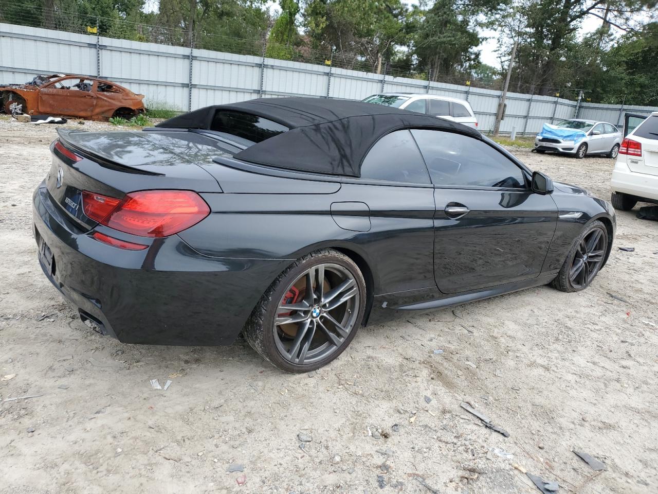 2014 Bmw 650 I Black vin: WBAYP9C58ED169254