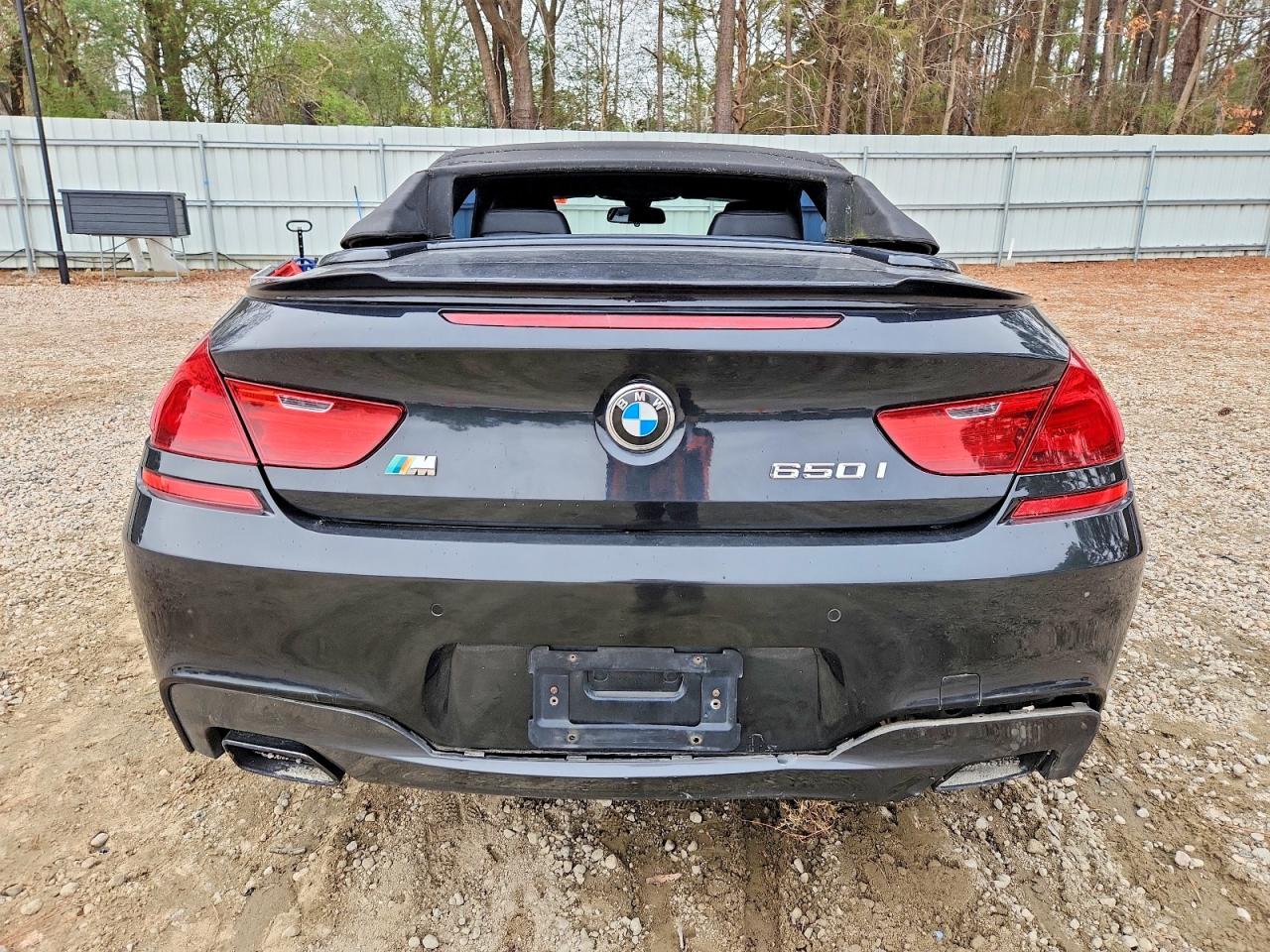 2014 Bmw 650 I Black vin: WBAYP9C58ED169254