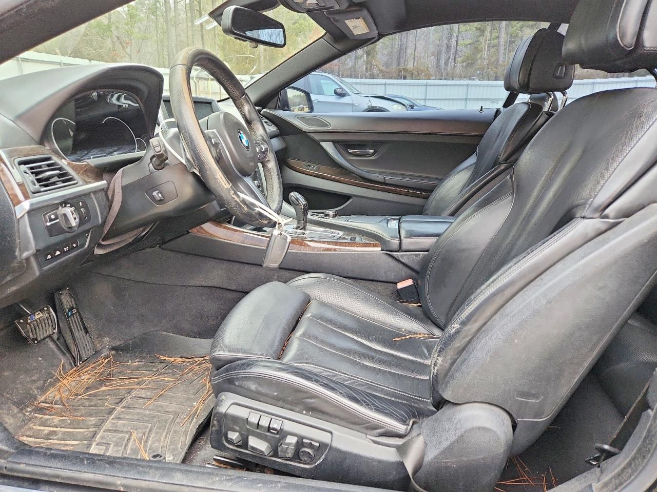 2014 Bmw 650 I Black vin: WBAYP9C58ED169254