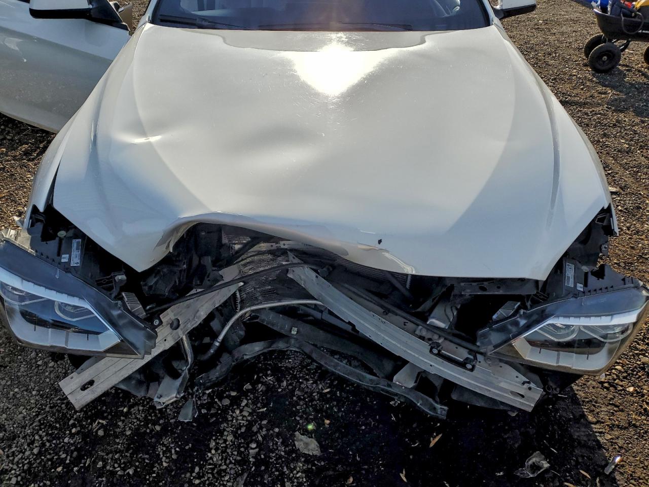 2014 Bmw 650 I White vin: WBAYP9C58ED169450