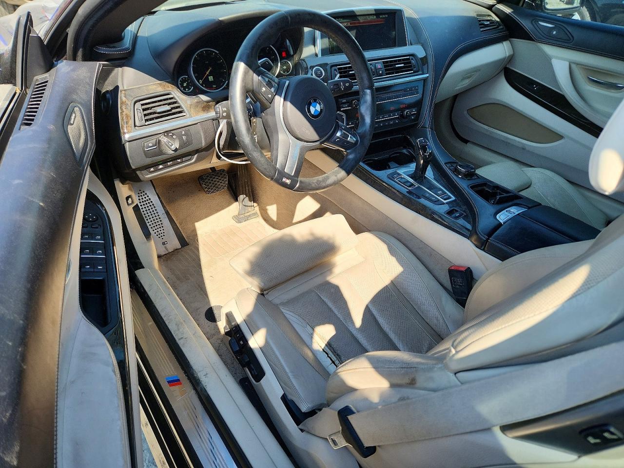 2015 Bmw 650 I Black vin: WBAYP9C5XFD170018