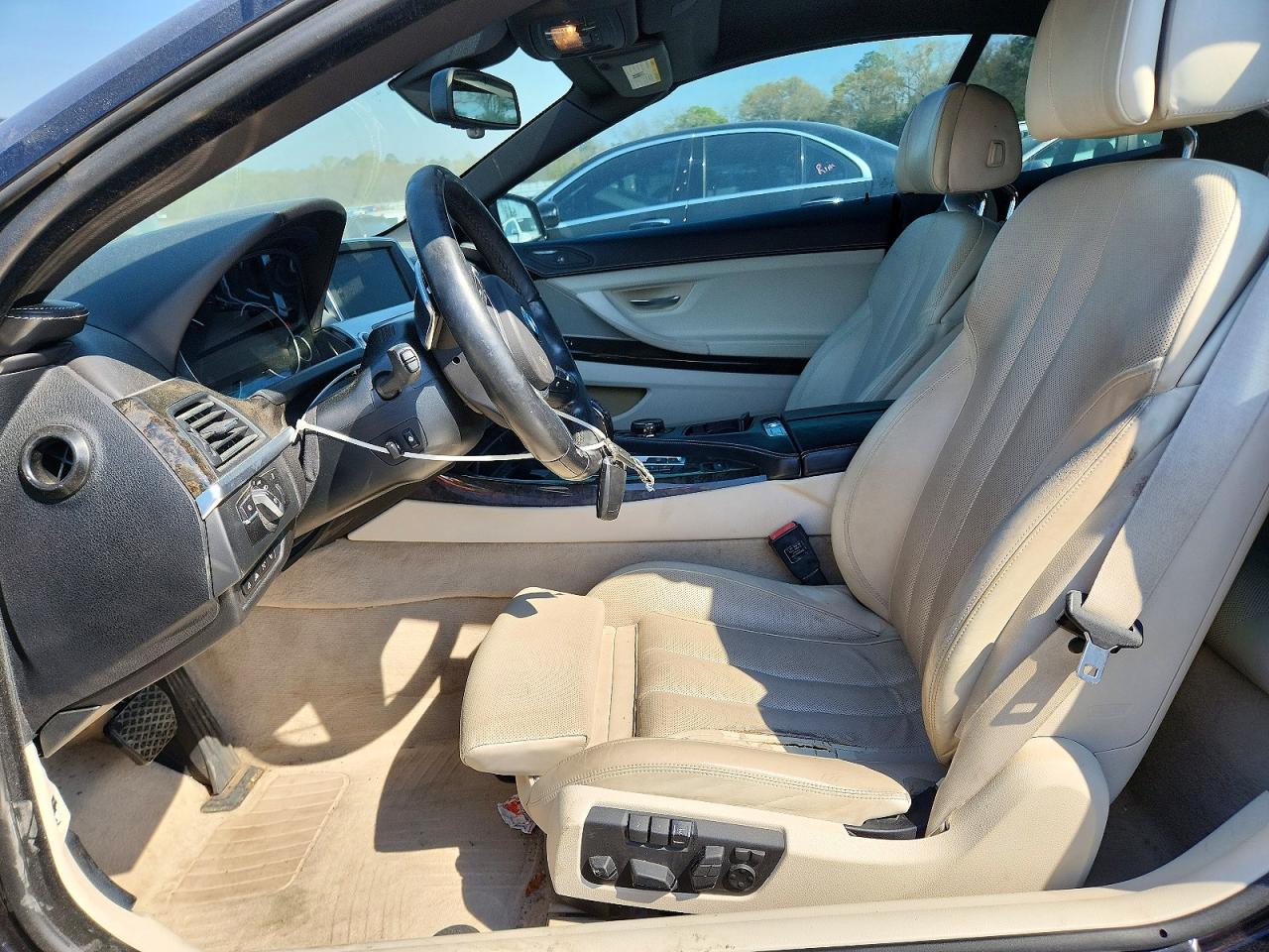 2015 Bmw 650 I Black vin: WBAYP9C5XFD170018