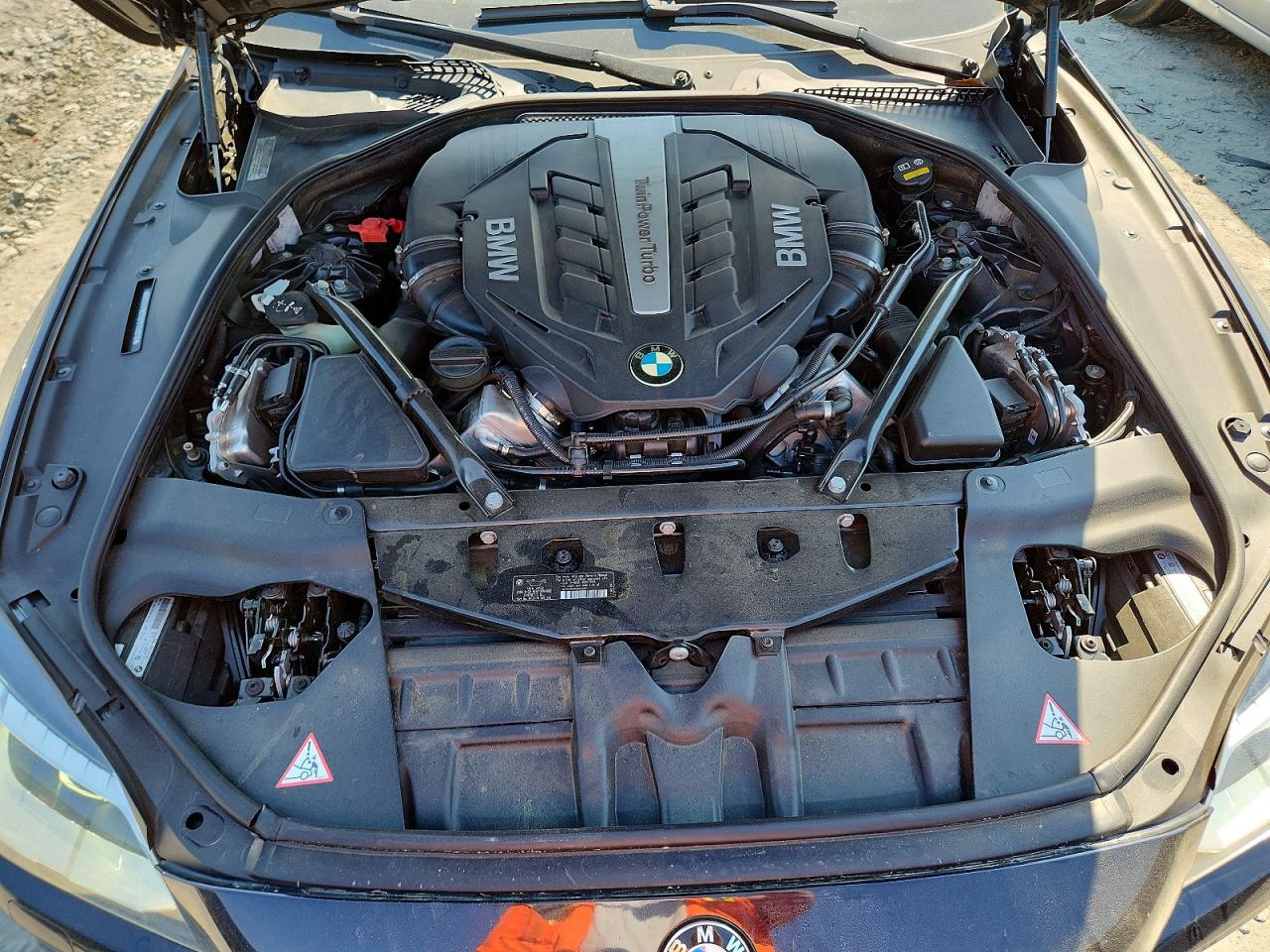 2015 Bmw 650 I Black vin: WBAYP9C5XFD170018