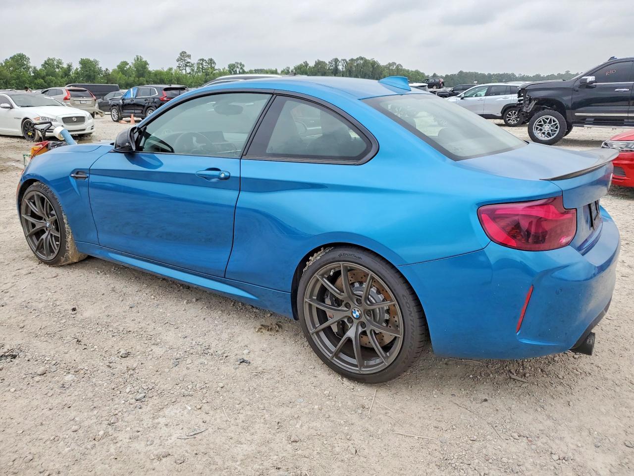 2020 Bmw M2 Competition Blue vin: WBS2U7C06L7E15865