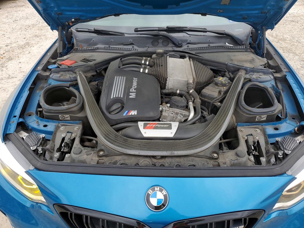 2020 Bmw M2 Competition Blue vin: WBS2U7C06L7E15865