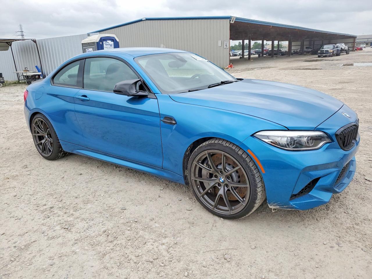 2020 Bmw M2 Competition Blue vin: WBS2U7C06L7E15865
