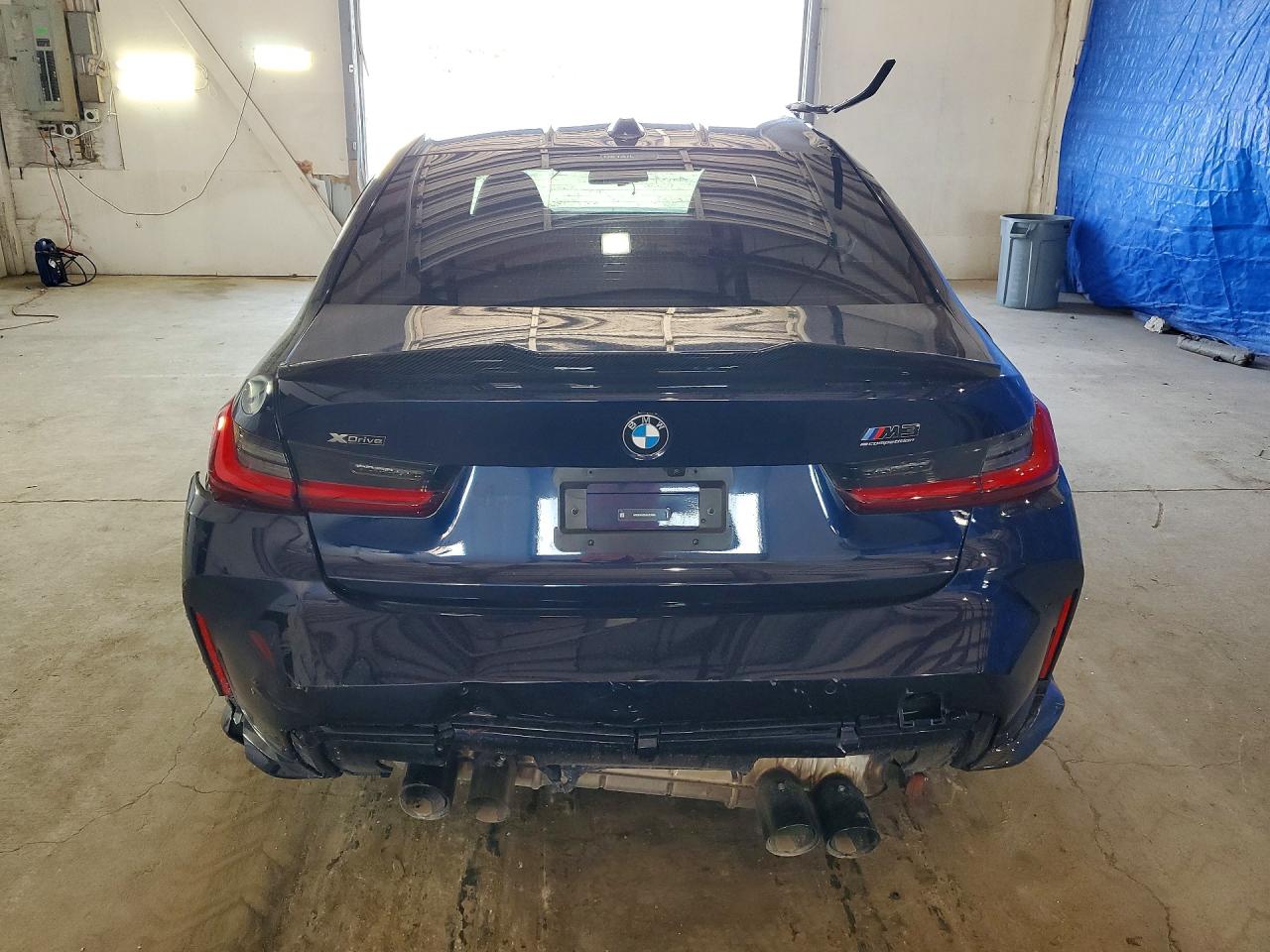 2025 Bmw M3 Competition Blue vin: WBS33HJ05SFU37986