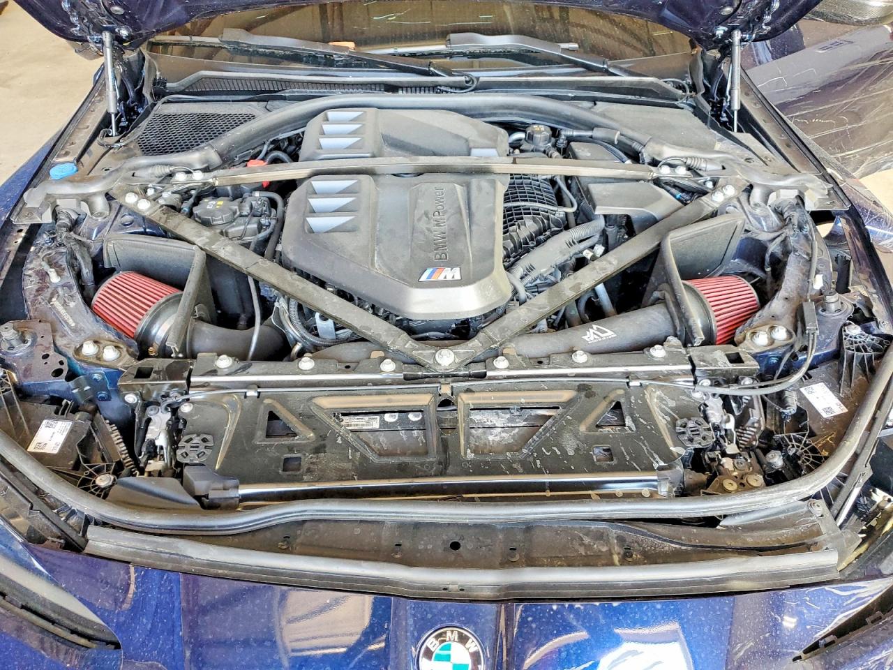 2025 Bmw M3 Competition Blue vin: WBS33HJ05SFU37986
