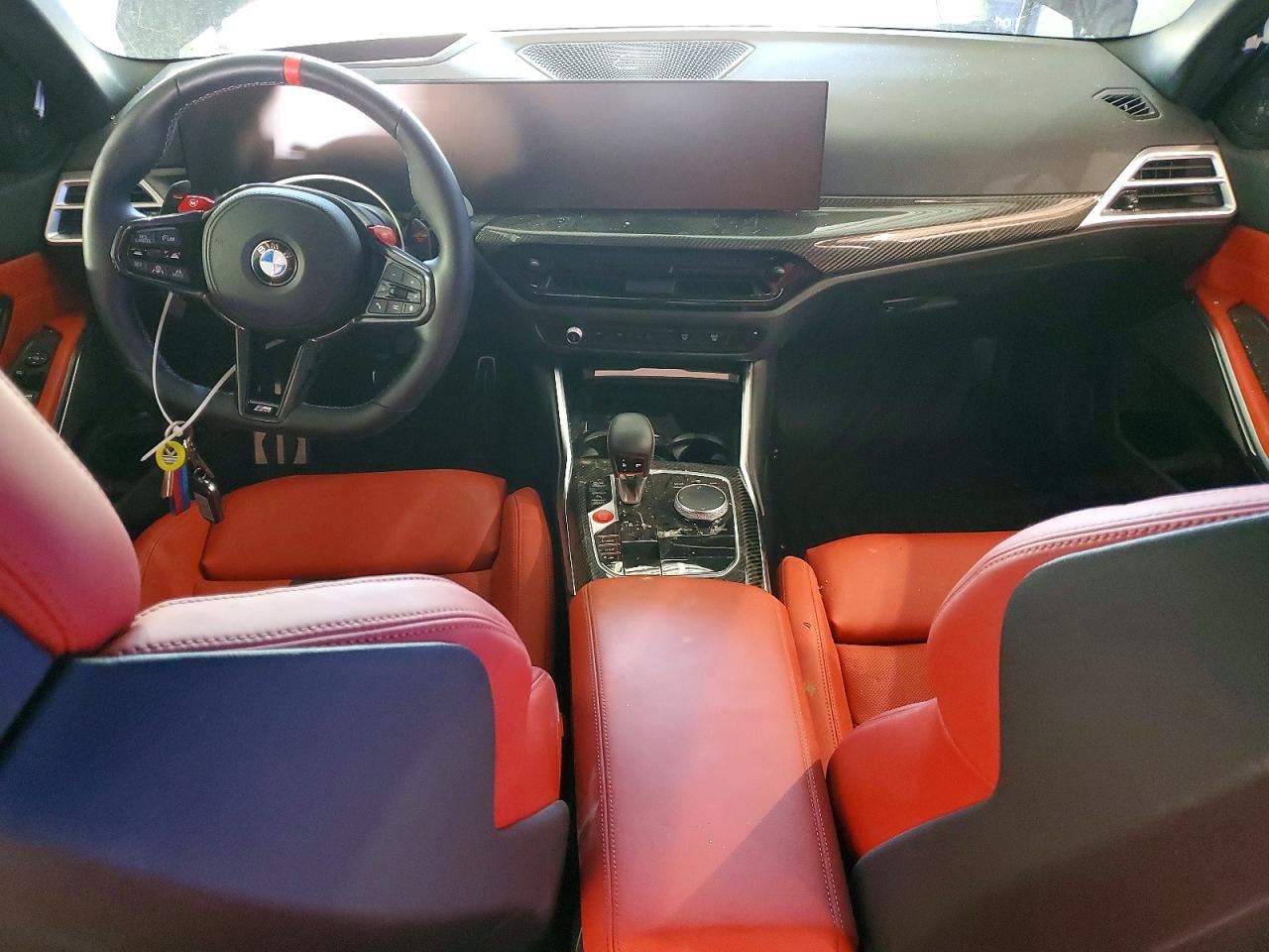 2025 Bmw M3 Competition Blue vin: WBS33HJ05SFU37986