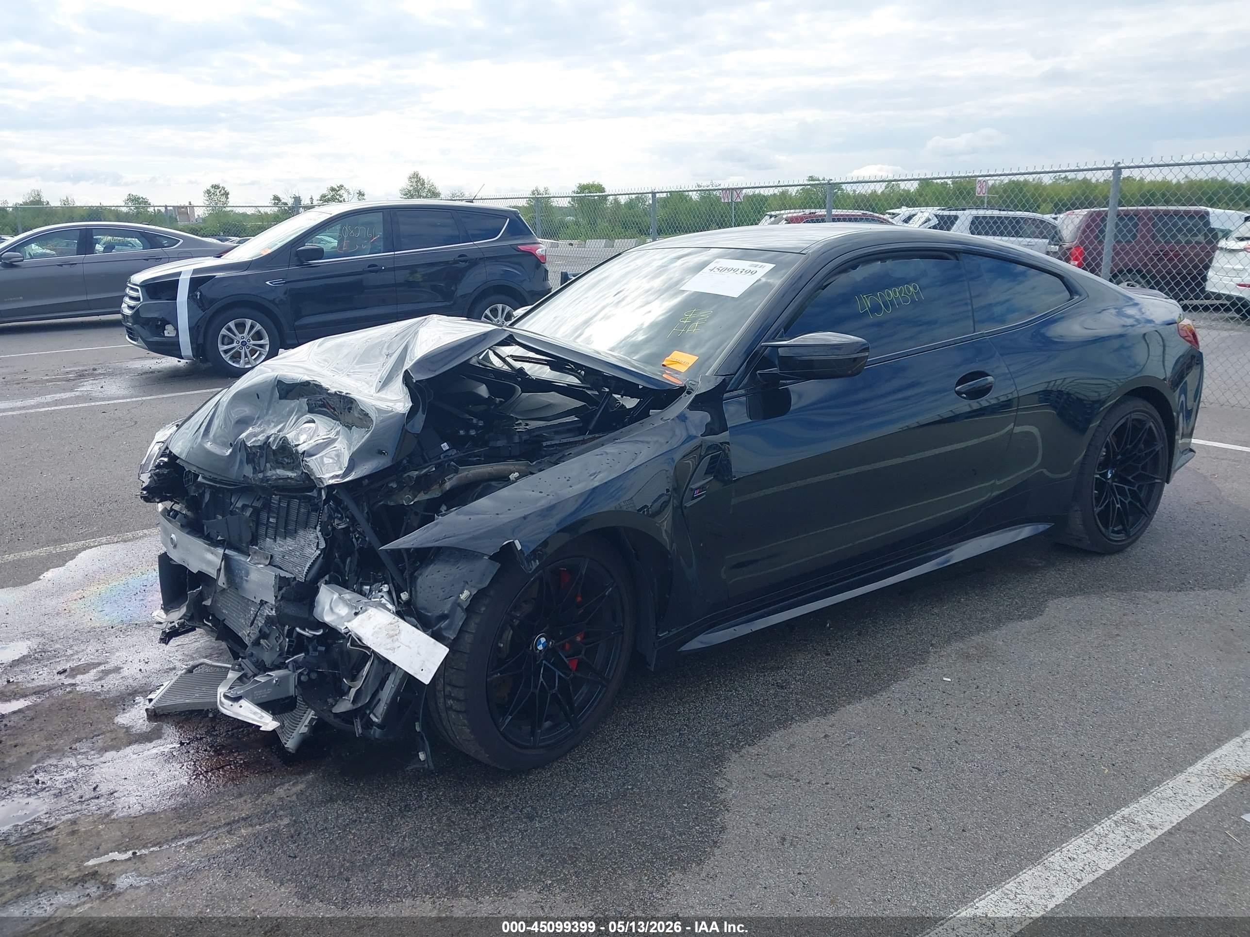 2026 Bmw M4 Competition Xdrive Black vin: WBS33HK03TCV89640