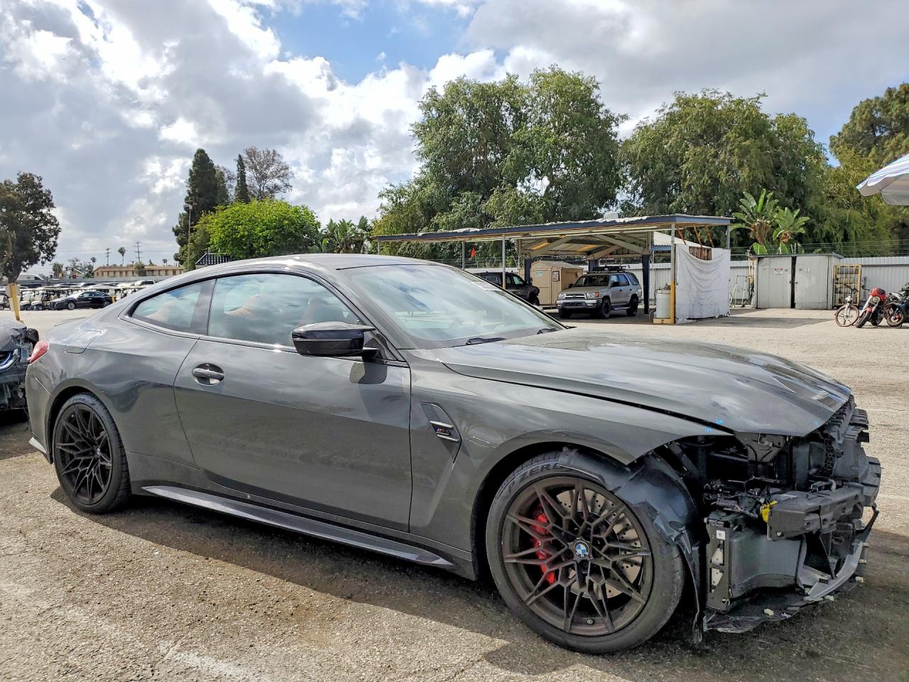 2025 Bmw M4 Competition Gray vin: WBS33HK0XSCT83844