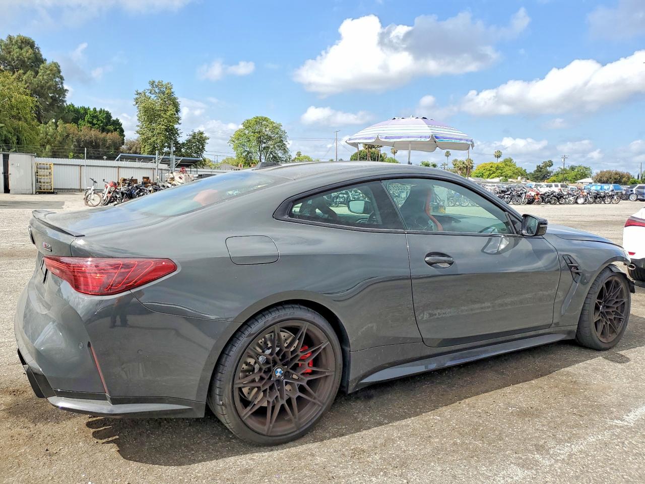 2025 Bmw M4 Competition Gray vin: WBS33HK0XSCT83844